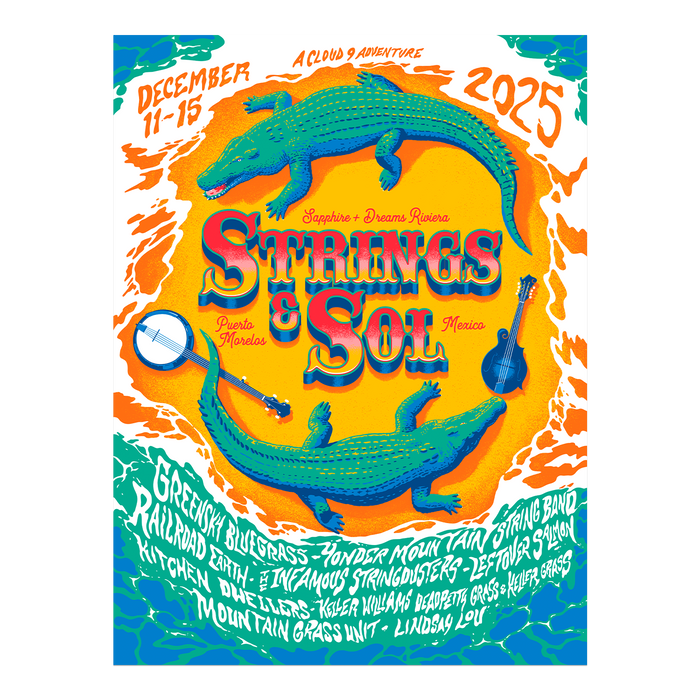 Strings & Sol 2025 Event Poster