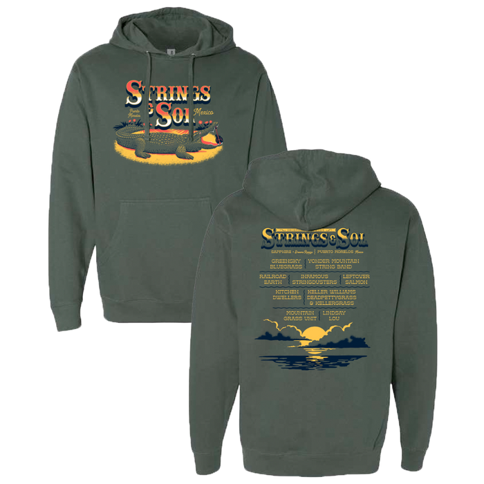 Strings & Sol 2025 Lineup Unisex Hoodie