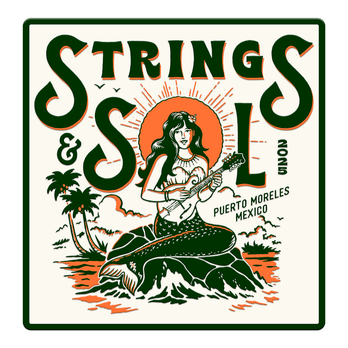 Strings & Sol 2025 Mermaid Pin