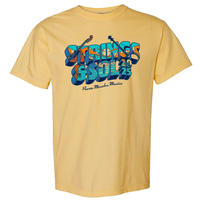 Strings & Sol 2025 Postcard Unisex T-Shirt