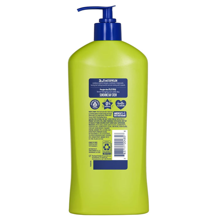 Suave Kids Watermelon Wonder 3-in-1 Shampoo Conditioner & Body Wash - 18 oz - 6 Pack