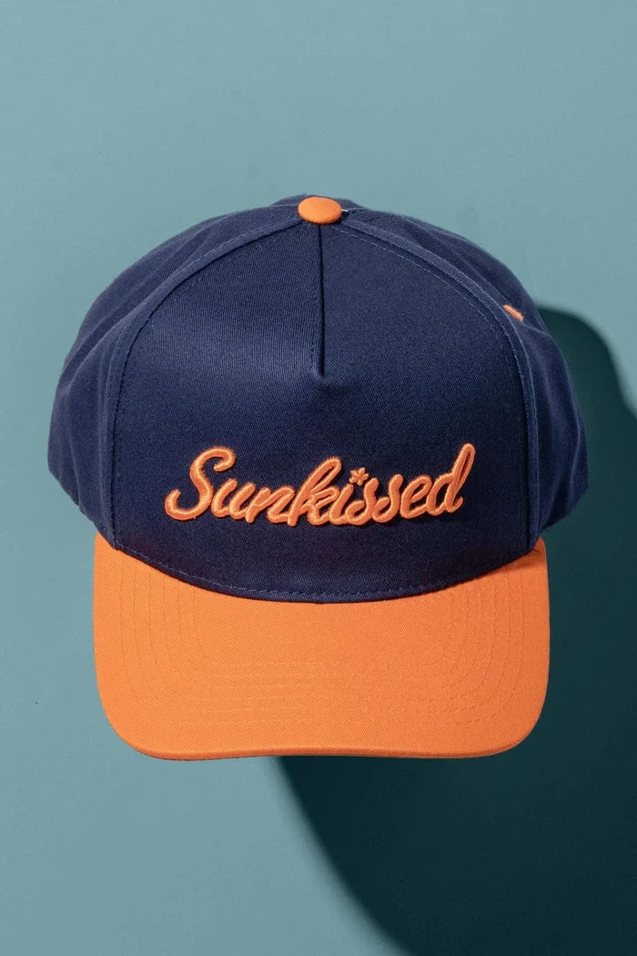 Sunkissed Embroidered Two-Tone Trucker Cap