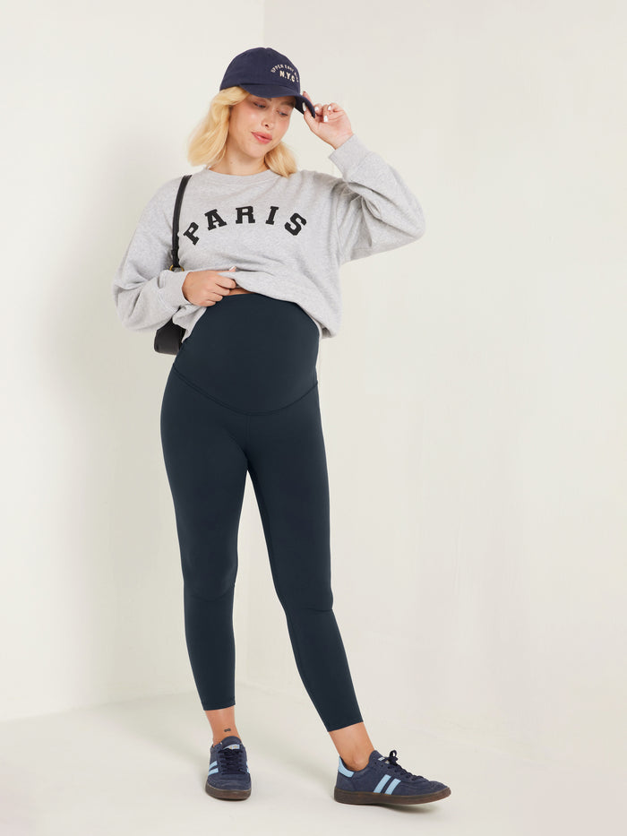 Super High Waist Maternity Leggings 25"