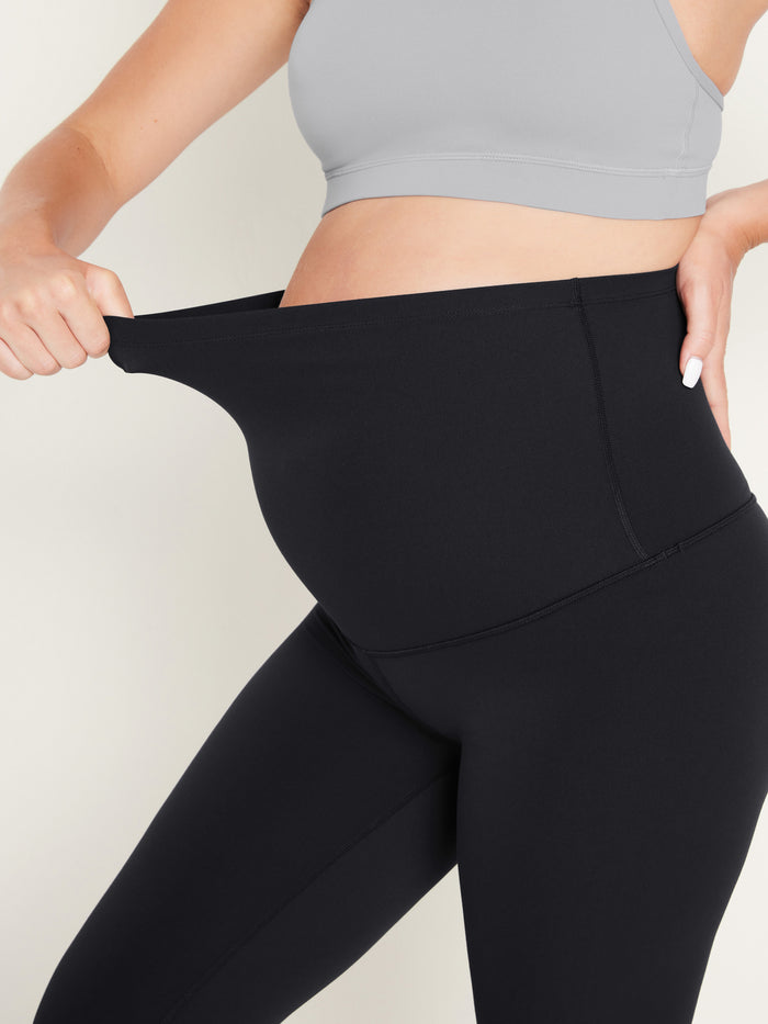Super High Waist Maternity Leggings 25"