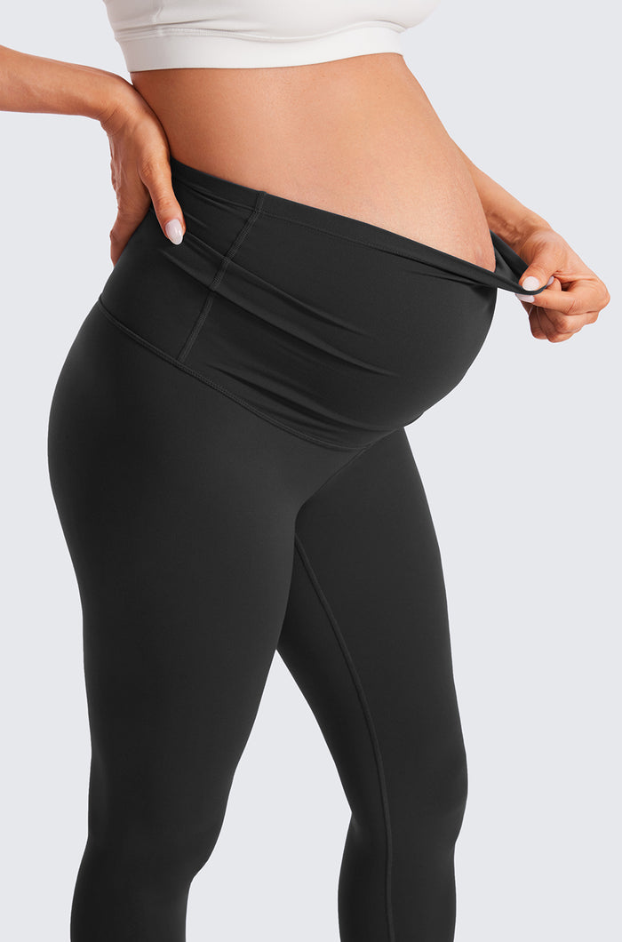 Super High Waisted Maternity Leggings 30''