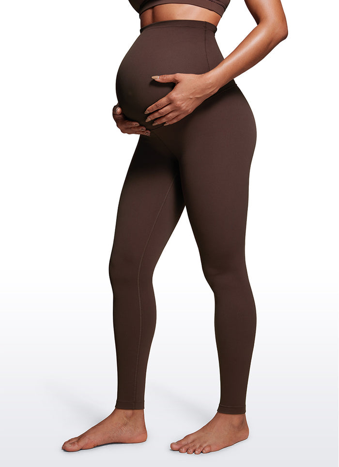 Super High Waisted Maternity Leggings 30''