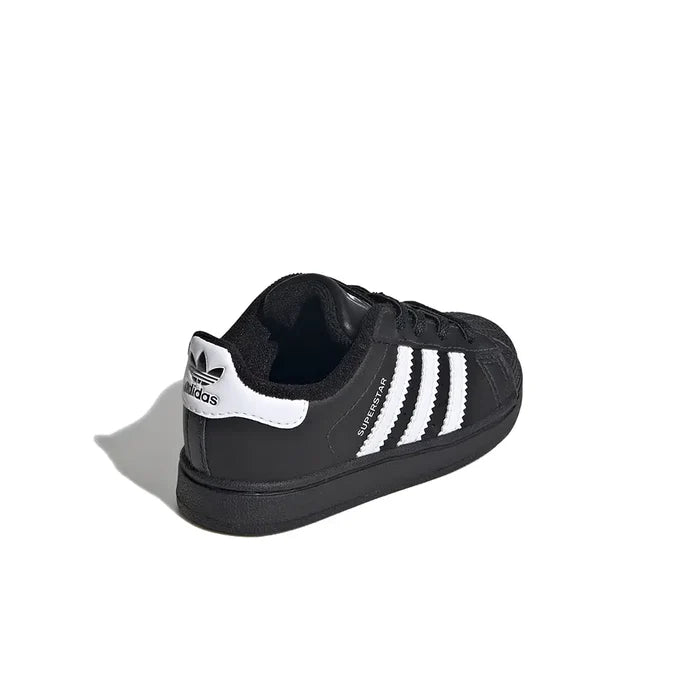 Superstar II Elastic Lace TD 'Core Black Cloud White'