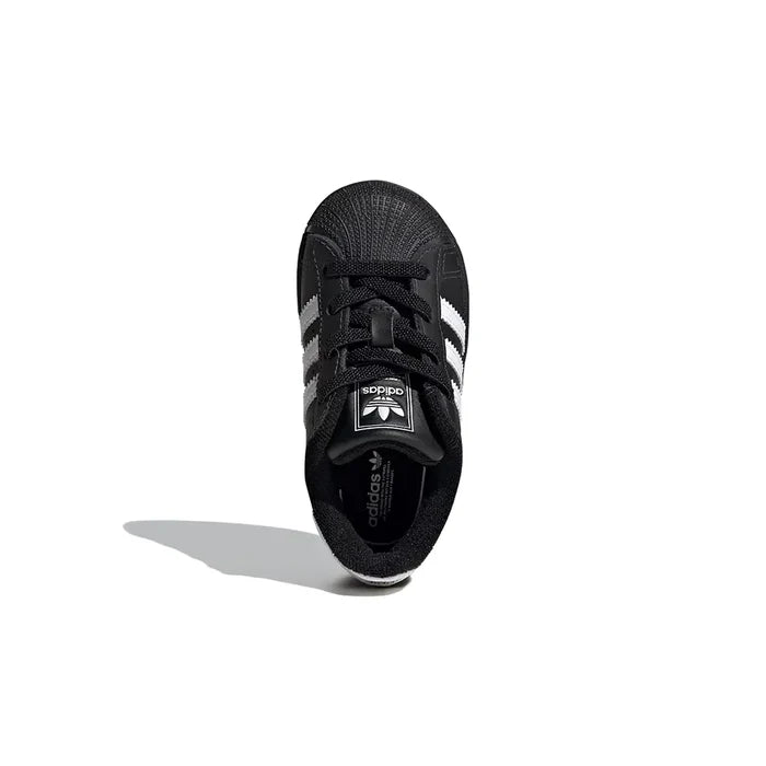 Superstar II Elastic Lace TD 'Core Black Cloud White'
