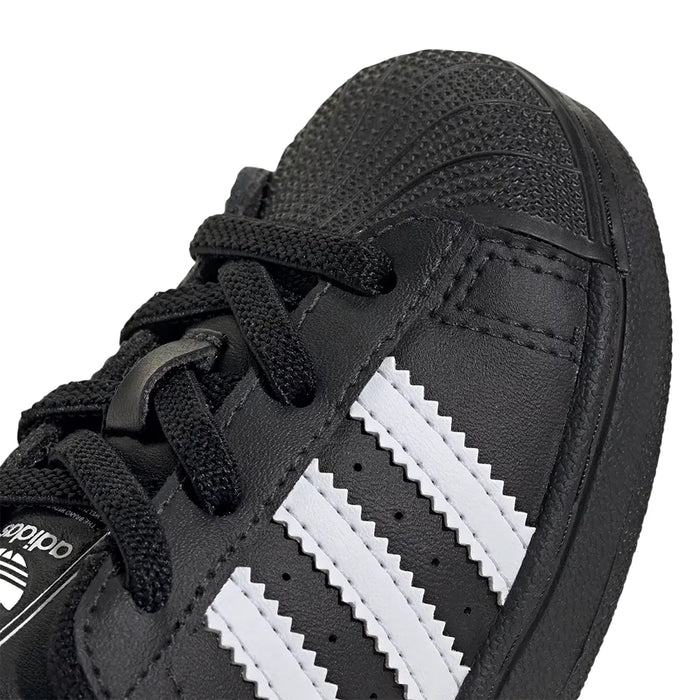 Superstar II Elastic Lace TD 'Core Black Cloud White'