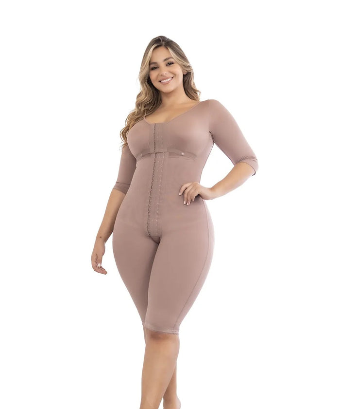 Surgical Knee Length Garment with Sleeves