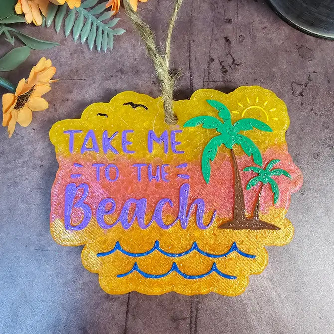 Take Me to the Beach Freshie - Wholesale
