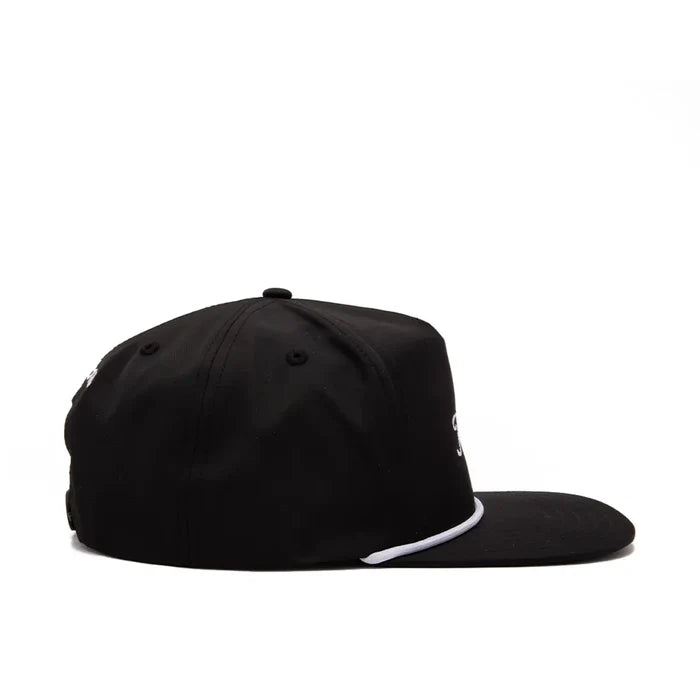 Takout Evergreen Poly Rope 5-Panel Hat 'Black'