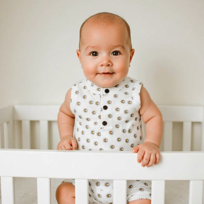 Baby tank romper | sun finn + emma