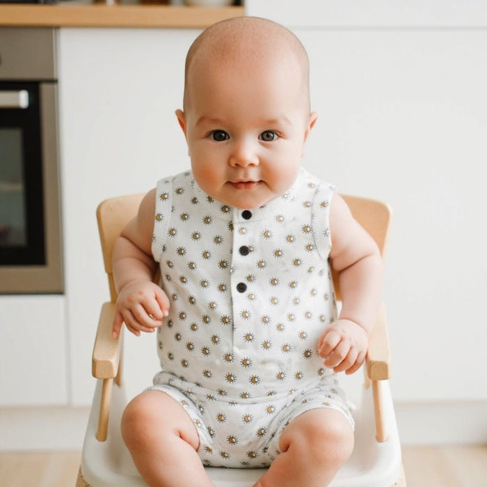 Baby tank romper | sun finn + emma