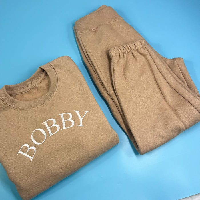 Taupe tracksuit