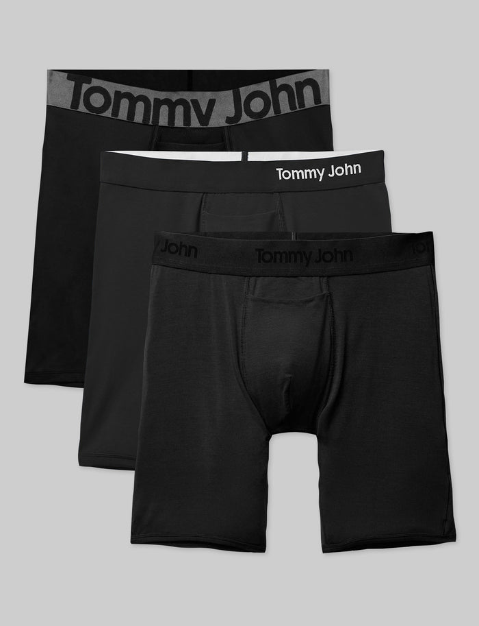 The Best of TJ Boxer Brief 8" (3-Pack)::Black