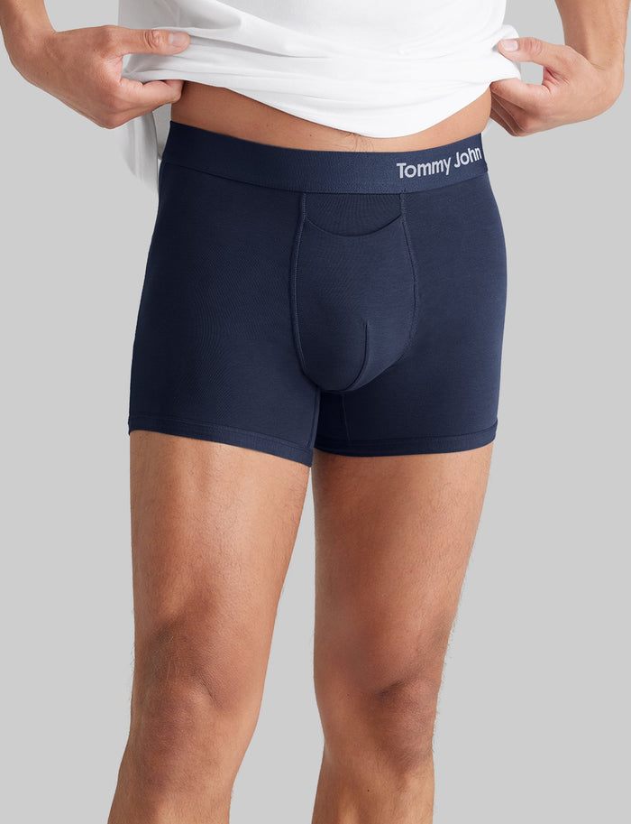 The Best of TJ Trunk 4" (3-Pack)::Turbulence/Navy/Black