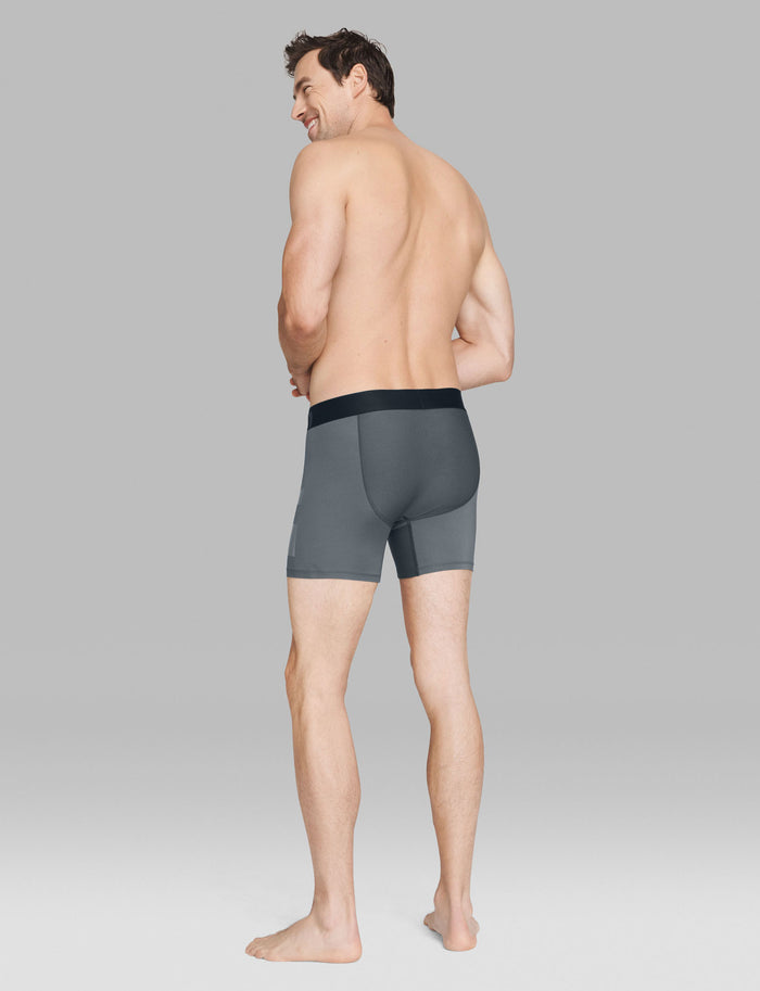 The Best of TJ Trunk 4" (3-Pack)::Turbulence/Navy/Black