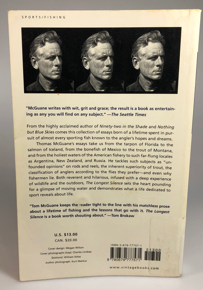 The Longest Silence by Thomas McGuane