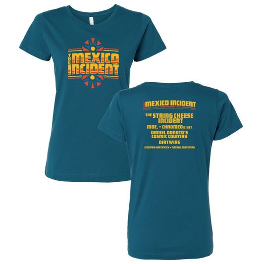 The Mexico Incident 2024 Lineup Women's Tee