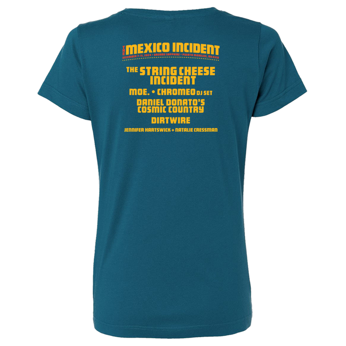 The Mexico Incident 2024 Lineup Women's Tee