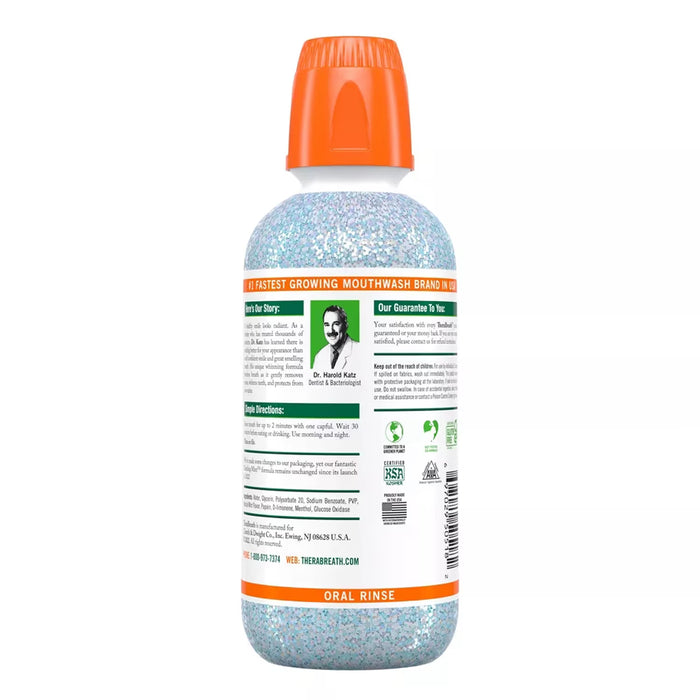 TheraBreath Whitening mouthwash and oral rinse, 16 oz, 12-pack – image 3 of 3