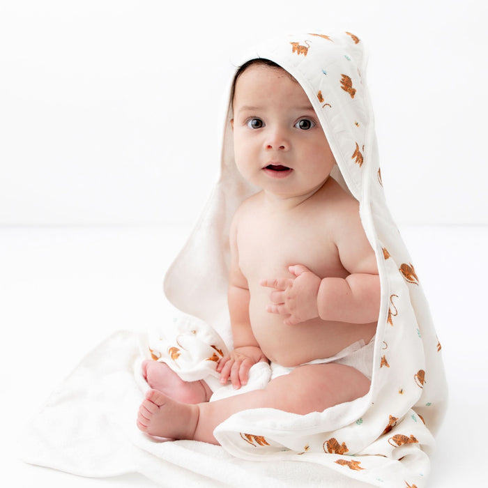 Tiger Hooded Towel Set