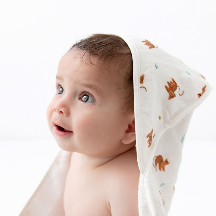 Tiger Hooded Towel Set