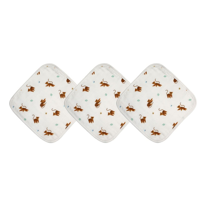 Tiger Washcloth Set