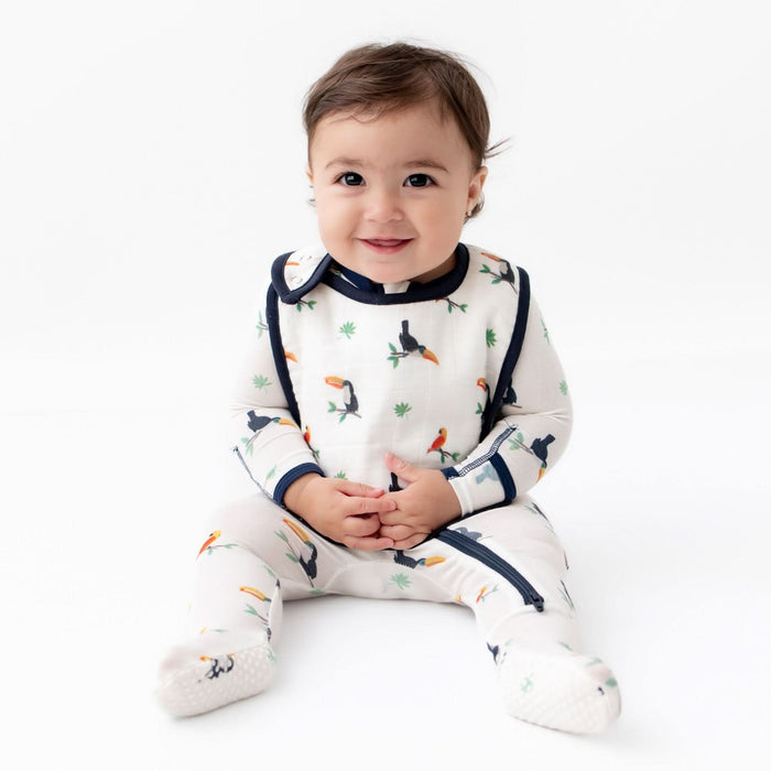 Toucan Bib Set