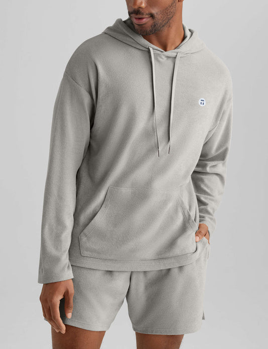 Cabana Terry Hoodie::Dove
