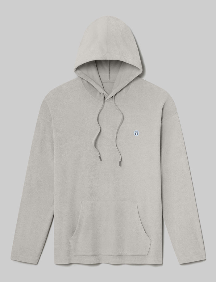Cabana Terry Hoodie::Dove::Swatch