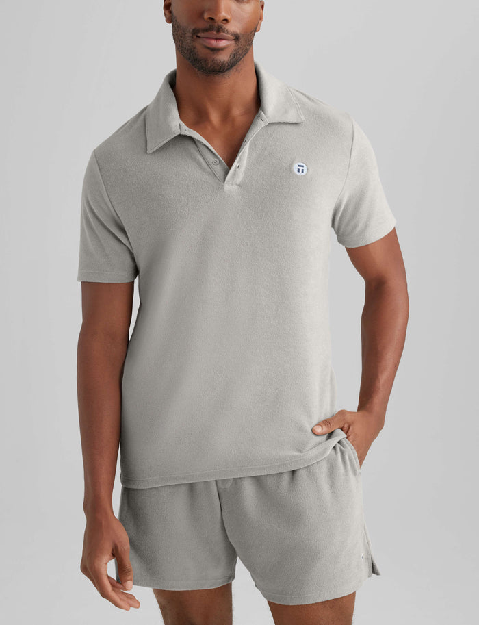 Cabana Terry Polo::Dove