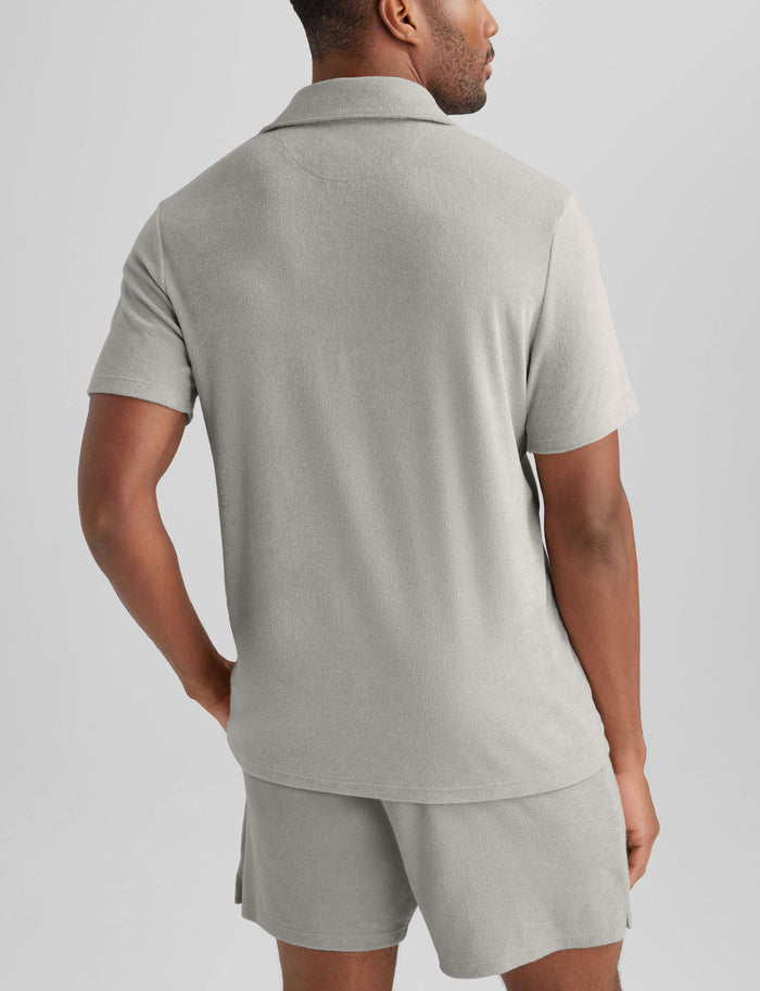 Cabana Terry Polo::Dove