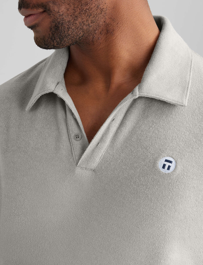 Cabana Terry Polo::Dove