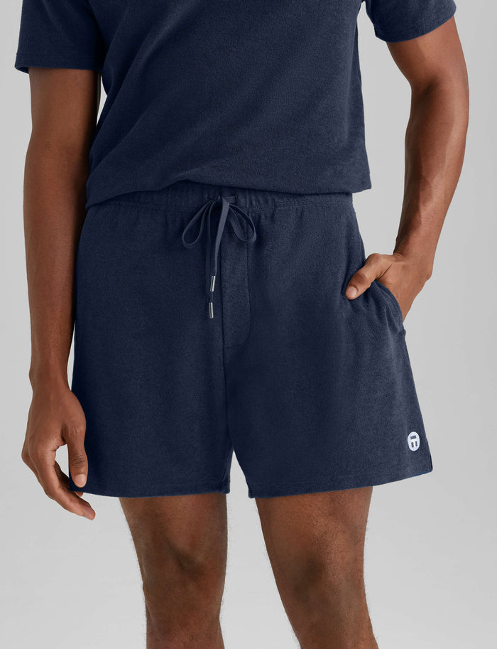 Cabana Terry Short::Dress Blues