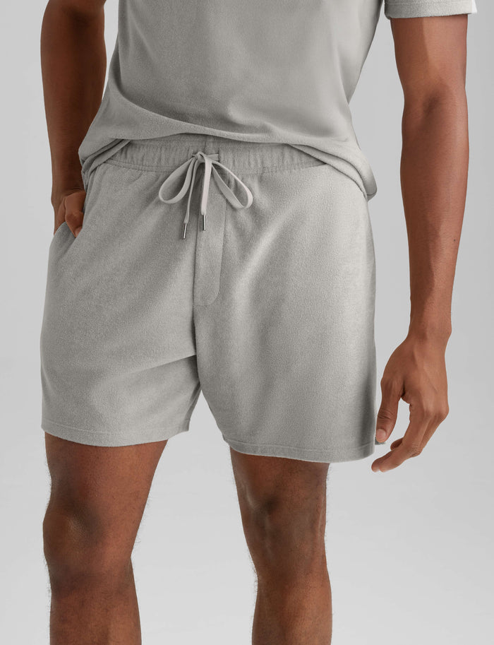 Cabana Terry Short::Dove