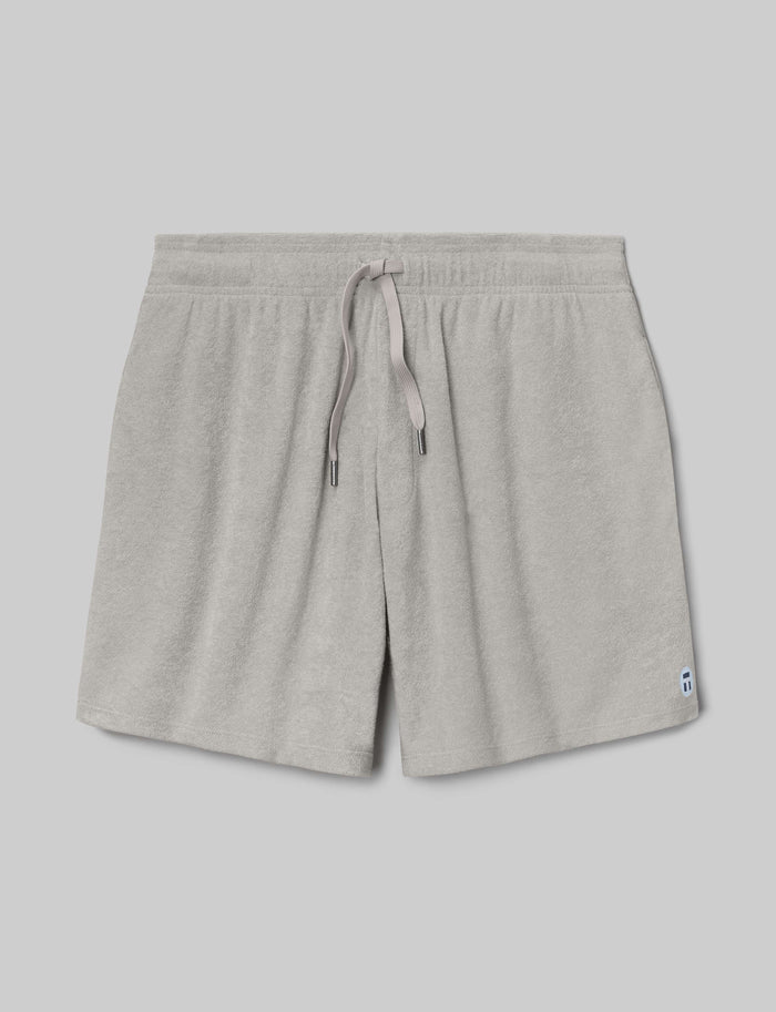 Cabana Terry Short::Dove::Swatch