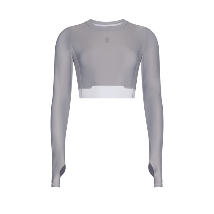 Train Long Sleeve Crop 'Lilac'