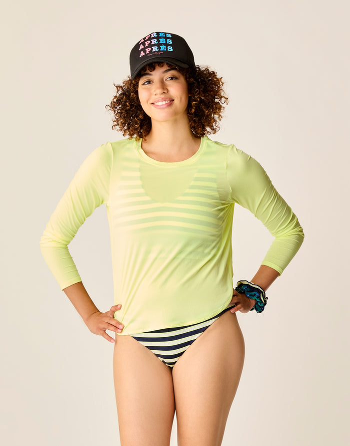 Trek Top: Limeade - FINAL SALE