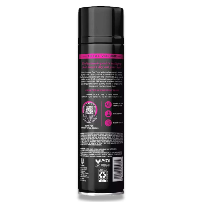 Tresemme Total Volume Hairspray - 11 Oz - 6 Pack Contarmarket