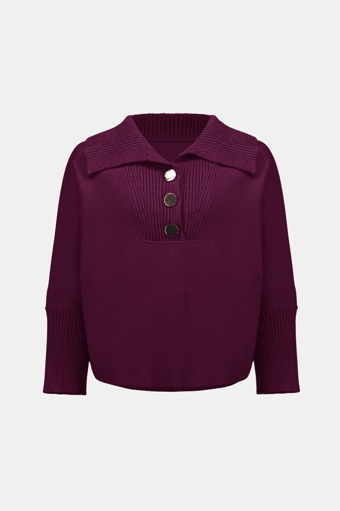Tricot doux à col châle - Joseph Ribkoff