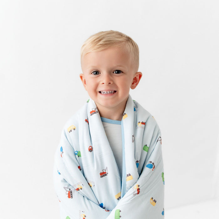 Trucks Baby Blanket