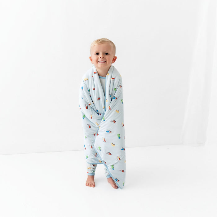 Trucks Baby Blanket