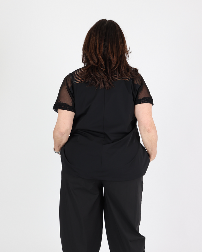 Tunic Korine Black - Maloka