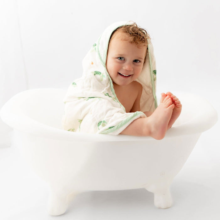 hooded towel set