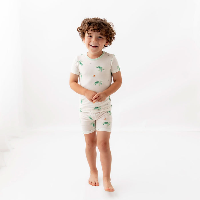 Turtle Short Sleeve Pajama Set