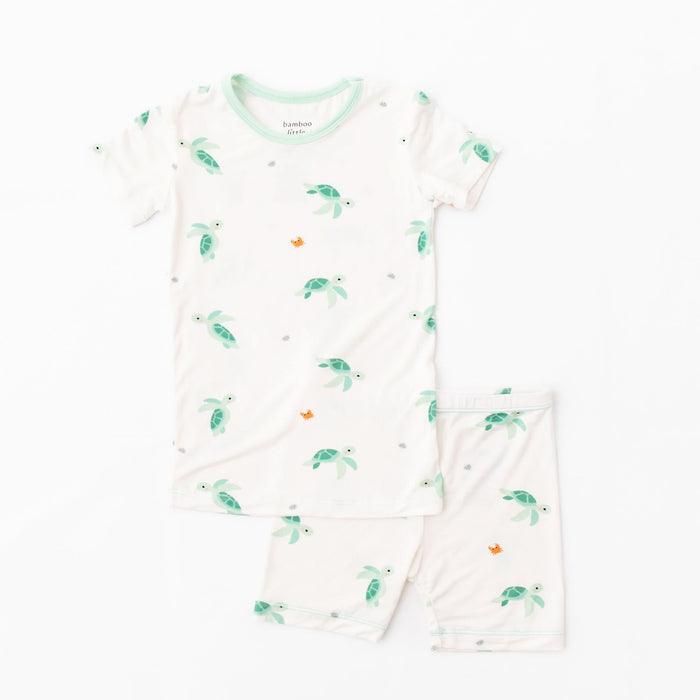 Turtle Short Sleeve Pajama Set