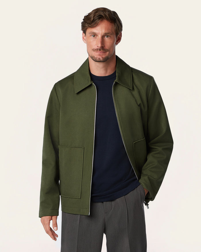 Twill Jacket Olive