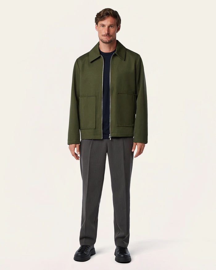 Twill Jacket Olive